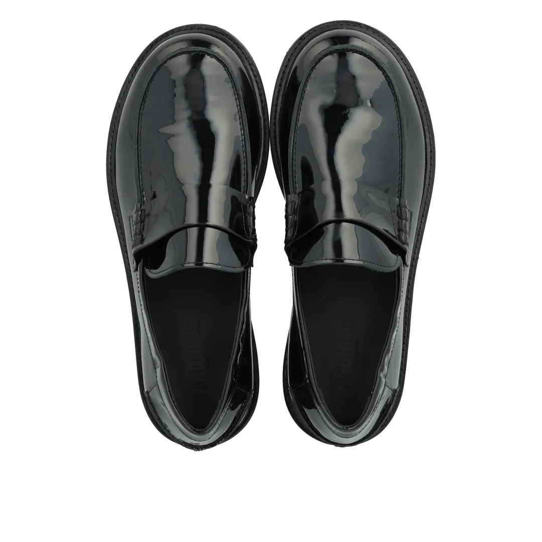 Angulus Klassisk Penny loafer bred pasform