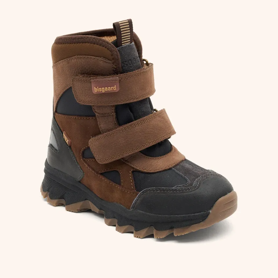Bisgaard Edon Tex vinterstøvle Dark Brown Thinsulate