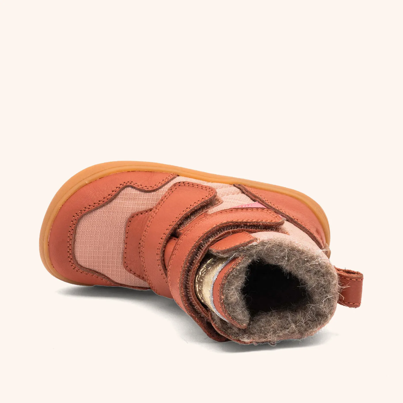 Bisgaard Timo Tex vinterstøvle pink – barfod