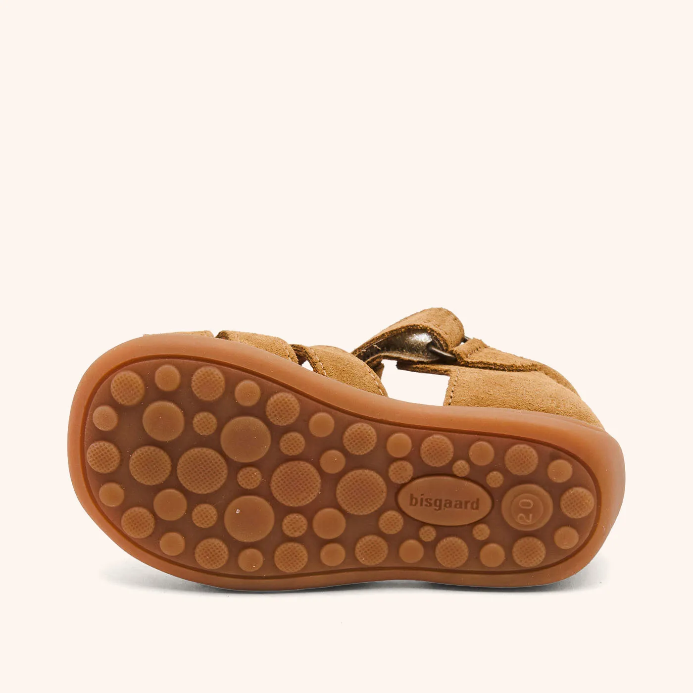 Bisgaard Carly sandal cacao lukket læder