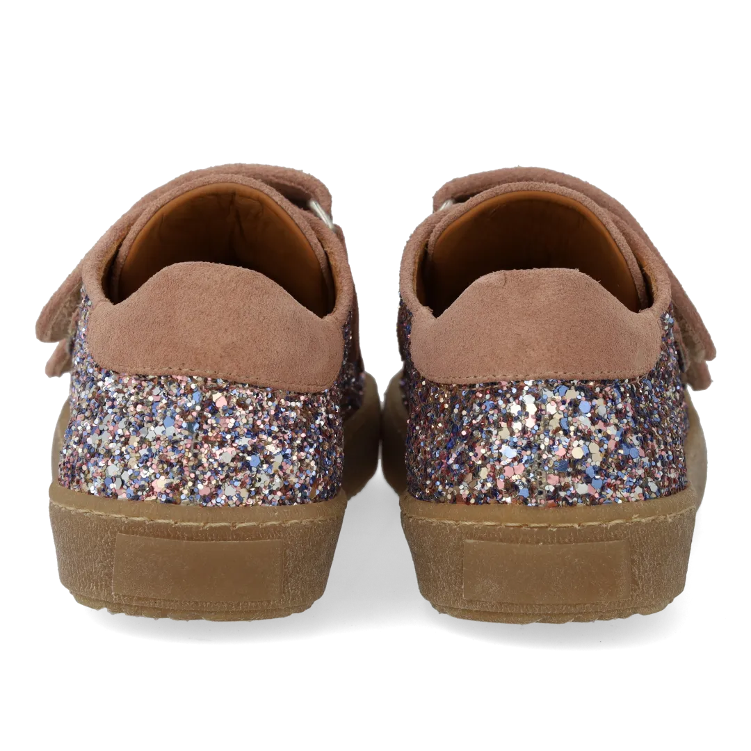 Angulus Sporty velcro-sneaker sneakers glitter