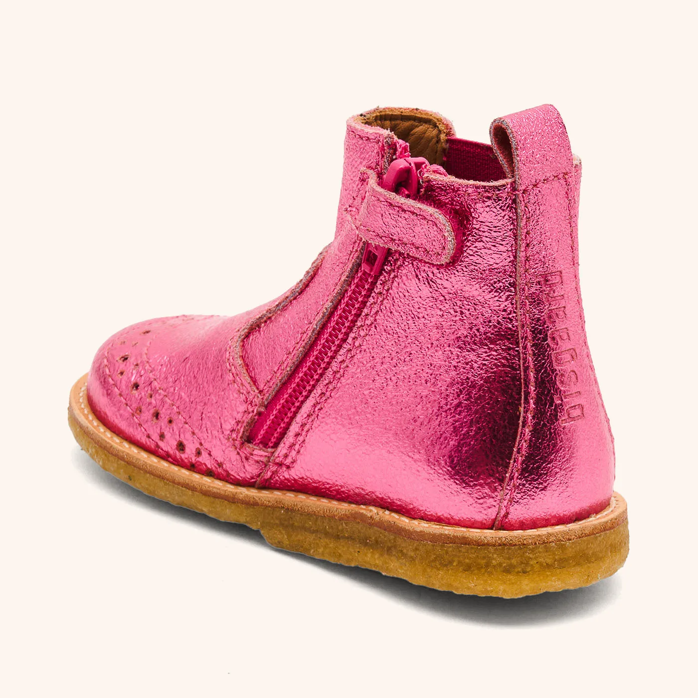 Bisgaard Sus støvle pink metallic læder