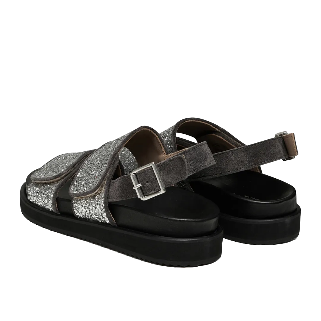 Angulus Fodseng sandal damesandal glitter