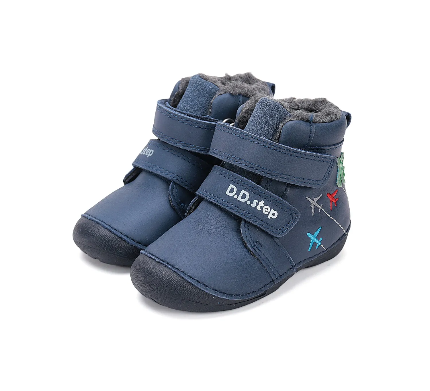 DD Step W015-52347A vinterstøvle dreng varm foer