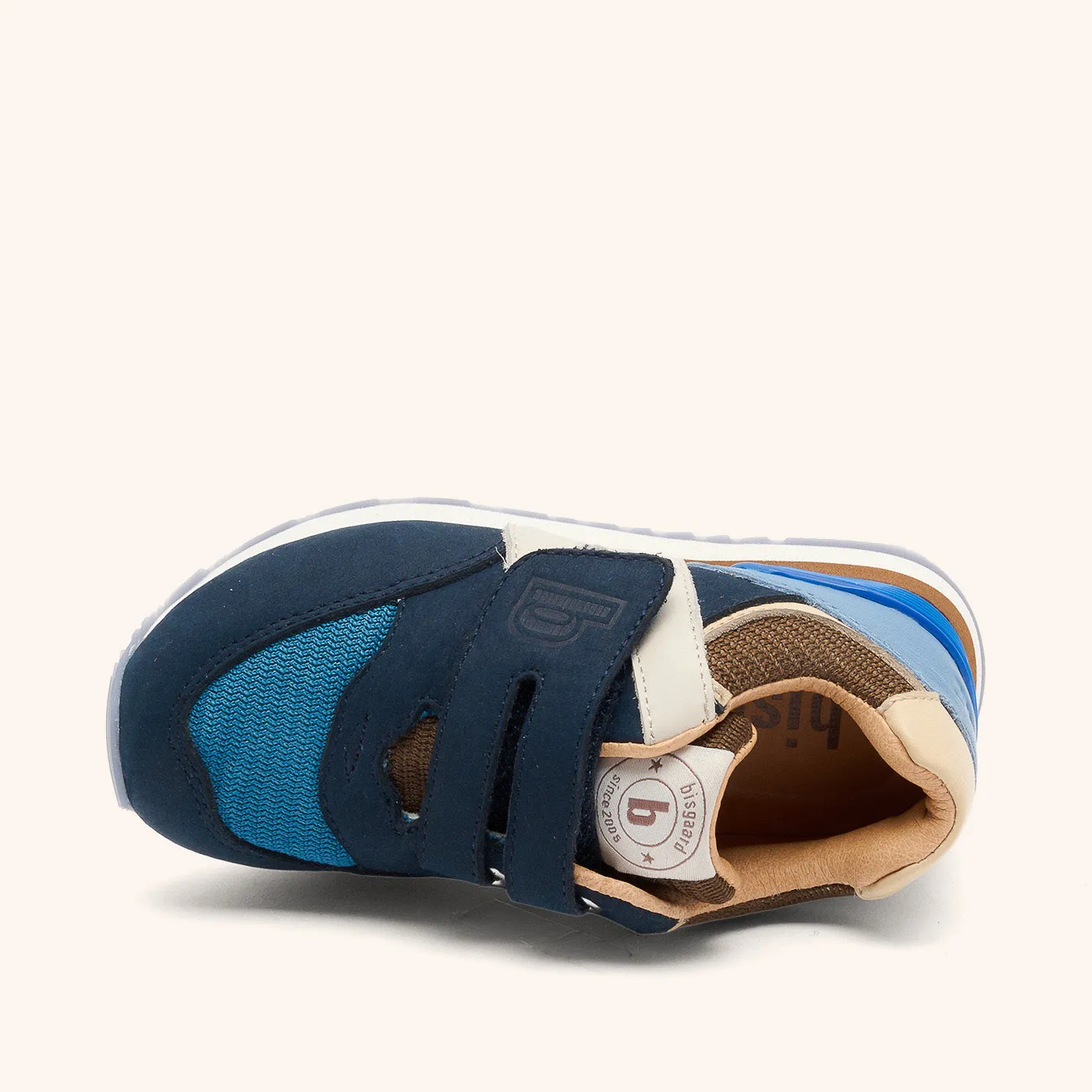 Bisgaard Winston sneaker navy ruskind alle sæsoner