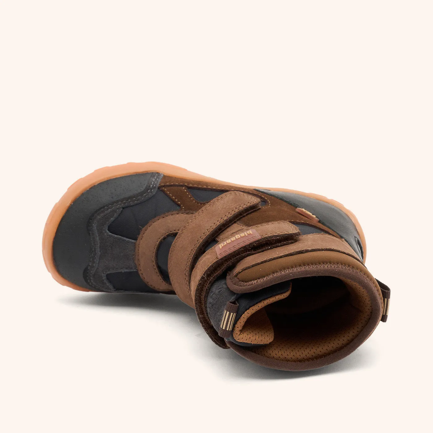 Bisgaard Barefoot Chad Tex vinterstøvle dark brown vandtæt