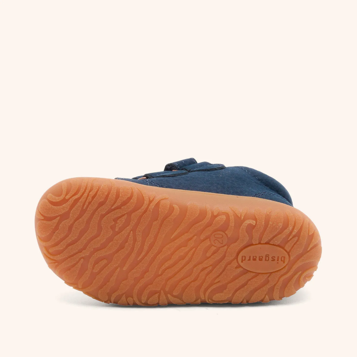 Bisgaard Hale V begyndersko navy velcro fleksibel