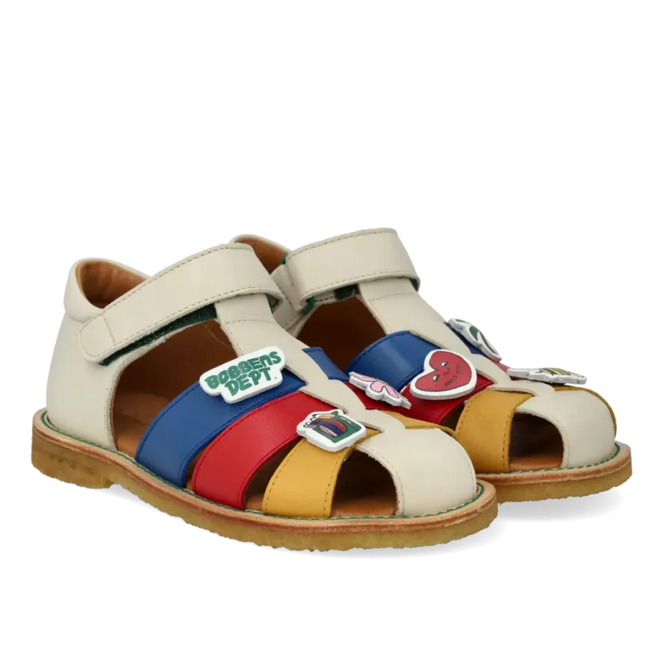 Angulus x Bobben's Dept børnesandal velcro charms