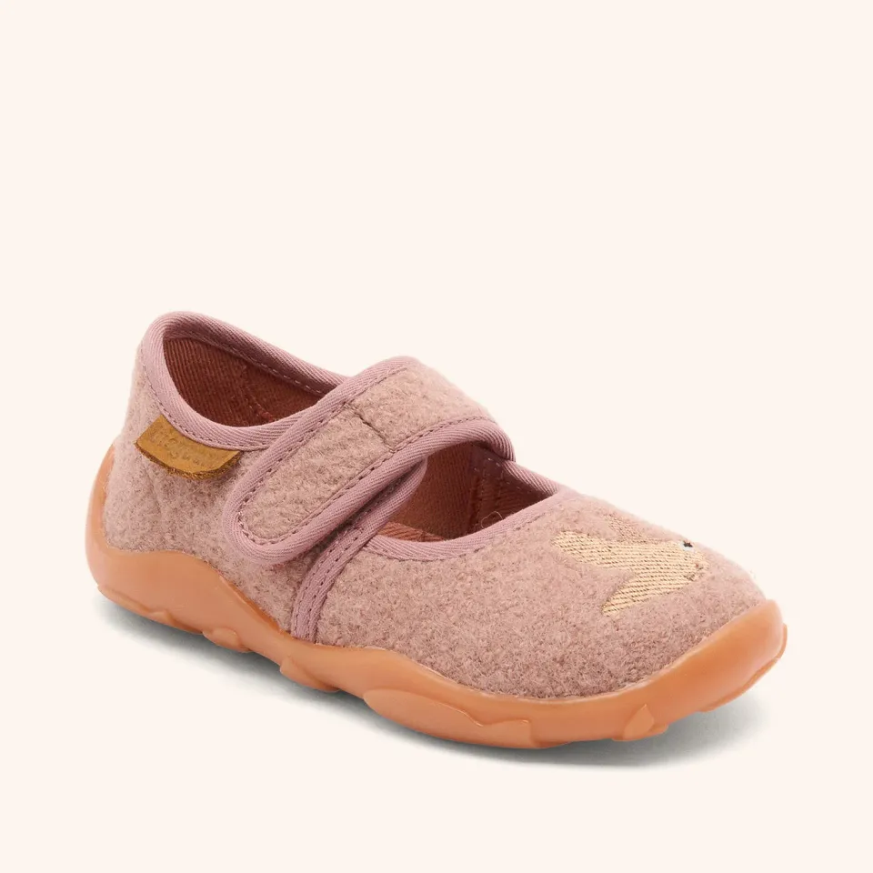 Bisgaard Maddy ballerina hjemmesko rose fleksibel