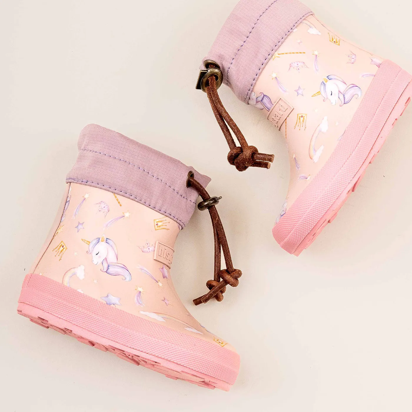 Bisgaard Barefoot Thermo Rubber gummistøvle unicorn