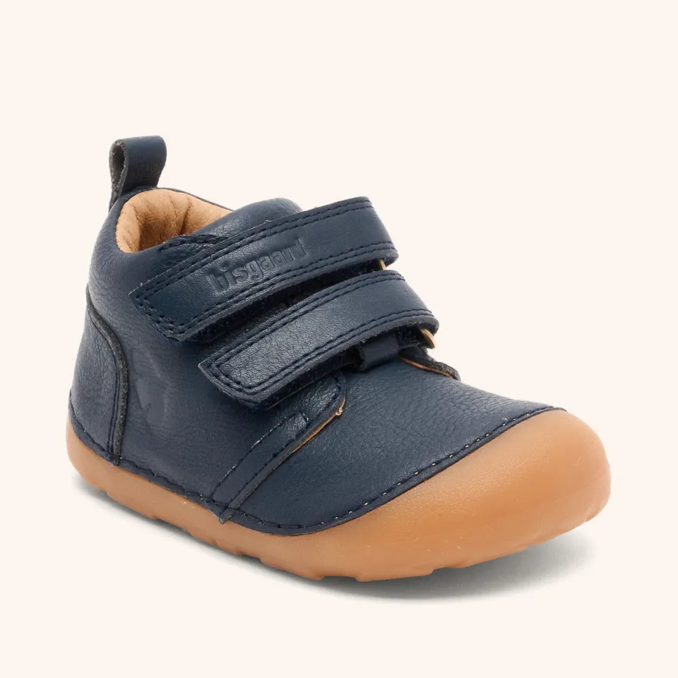 Bisgaard Barefoot Carter begyndersko Navy ruskind