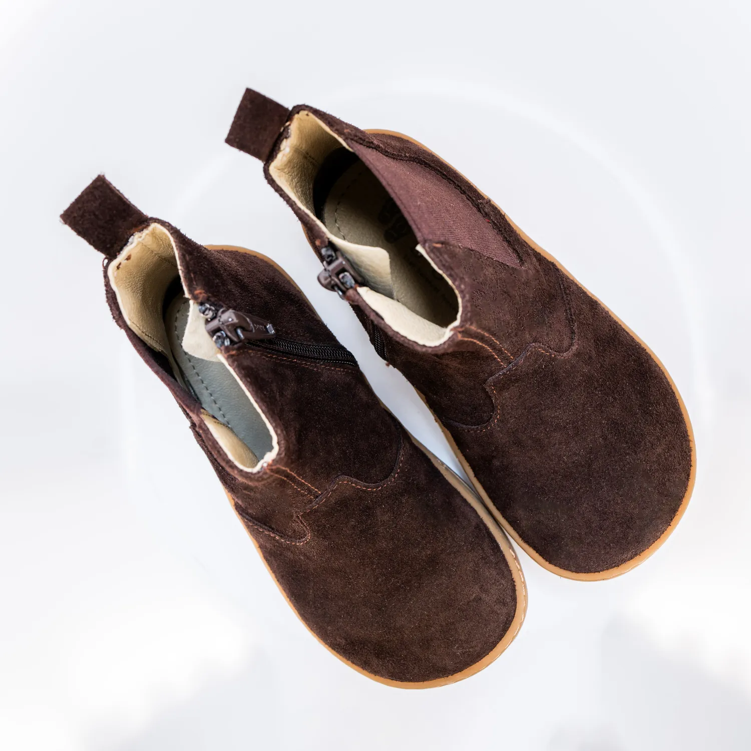 Gogsig Chelsea Brown Suede overgangssko ruskind