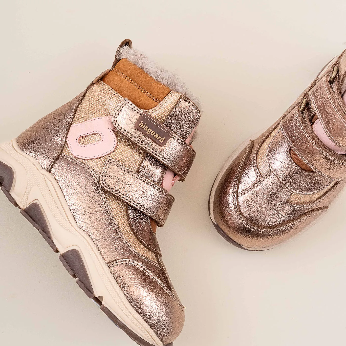 Bisgaard Marius Tex vinterstøvle rose gold TEX