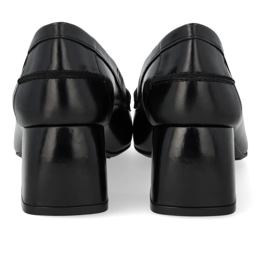 Angulus Pump pumps i læder med 5 cm hæl penny
