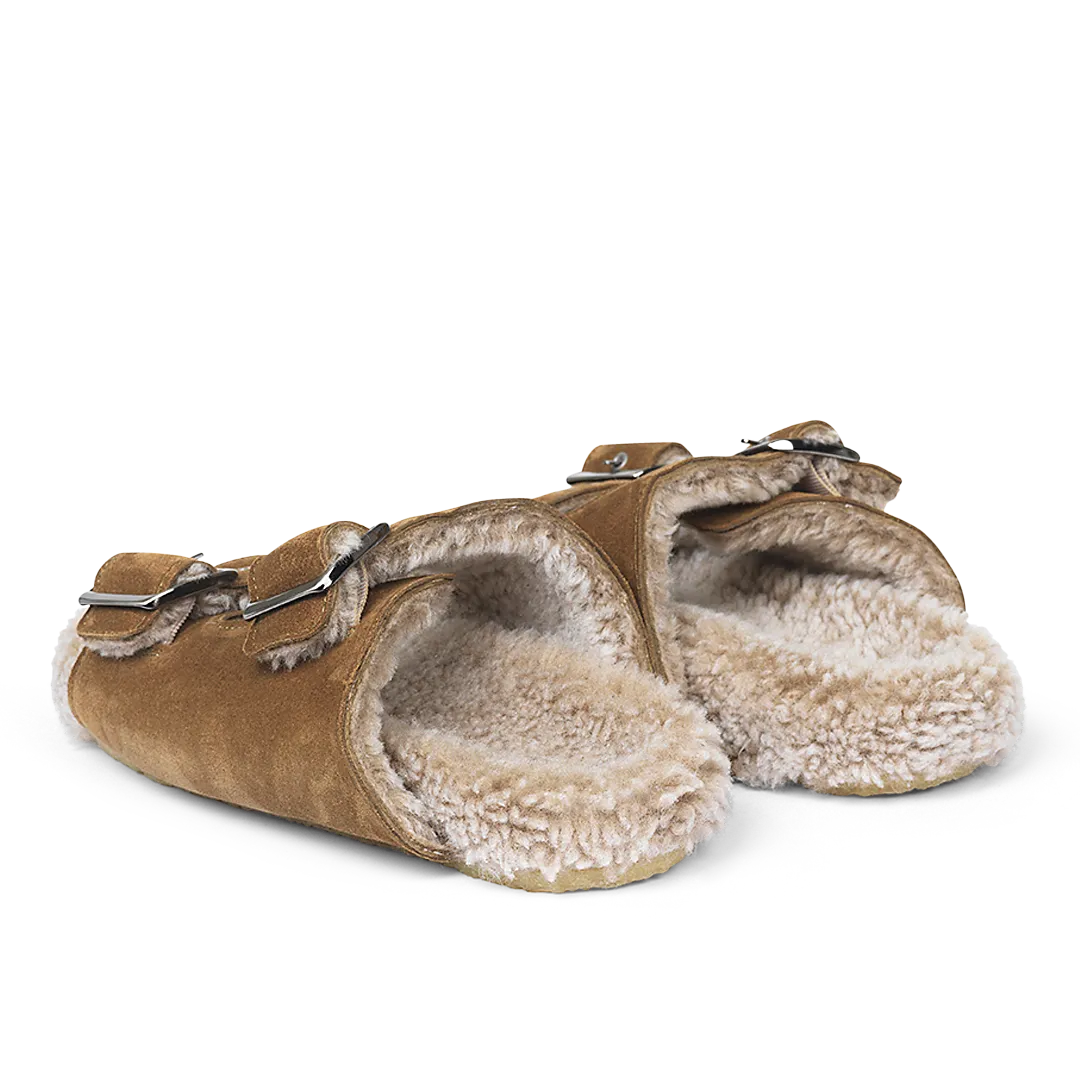 Angulus Fodseng slip-on damesko lammeskind