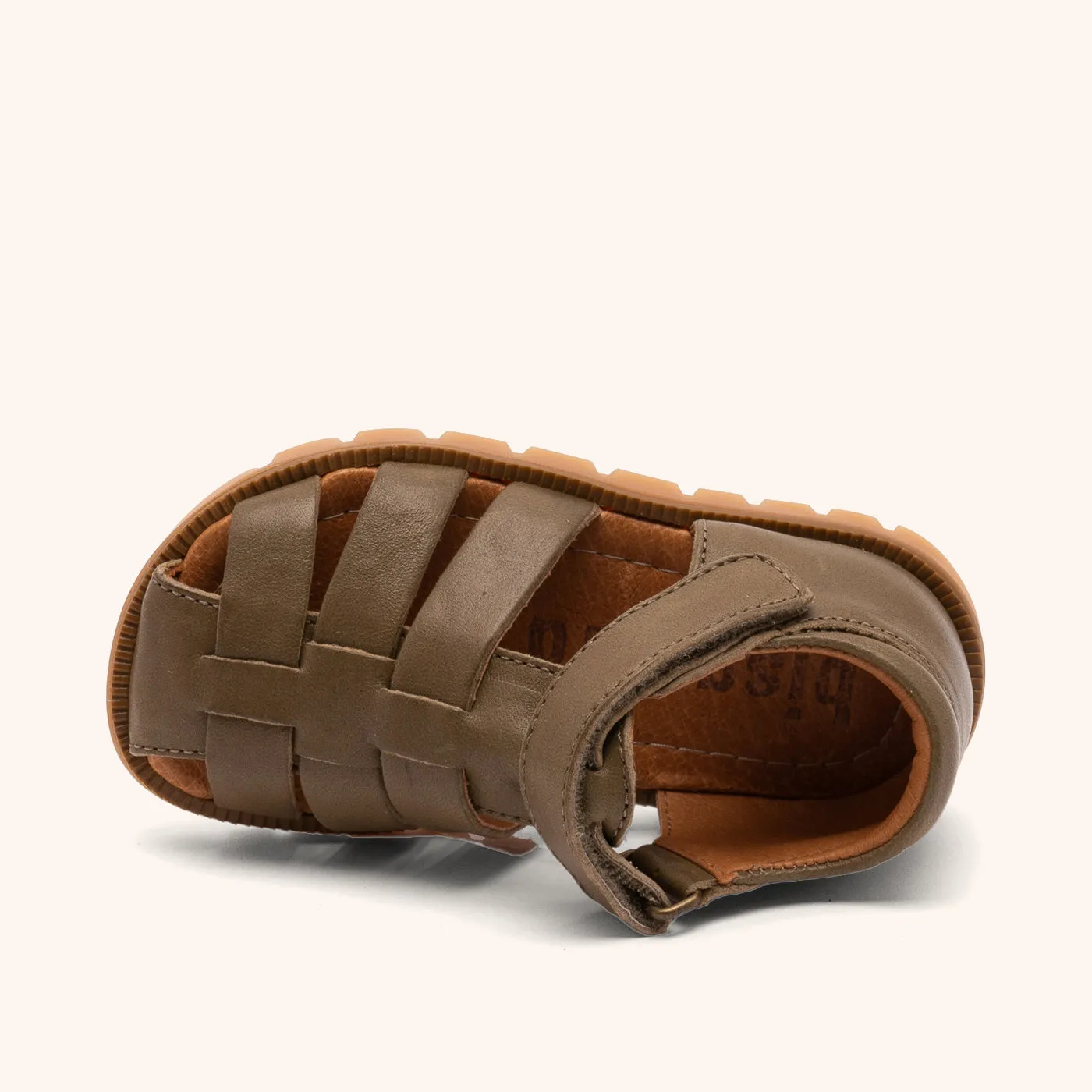 Bisgaard Beka sandal moss velcro læder