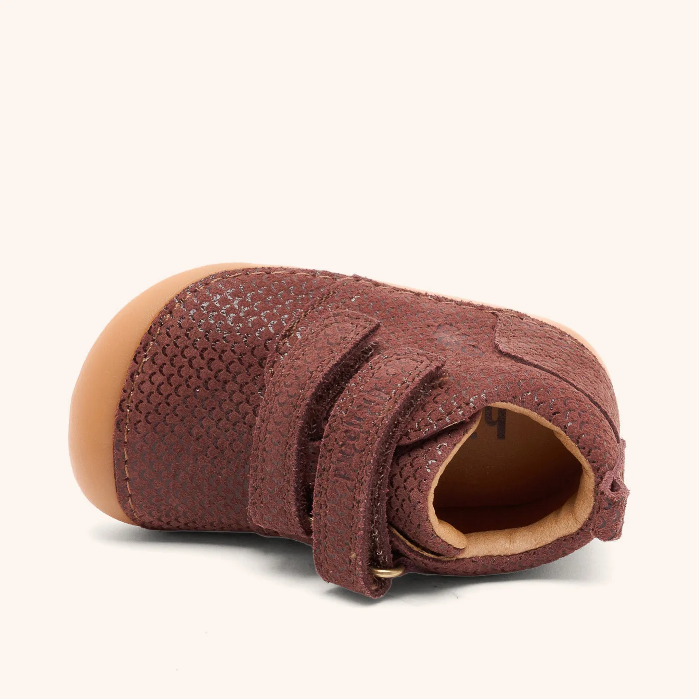 Bisgaard Barefoot Carter begyndersko plum ruskind