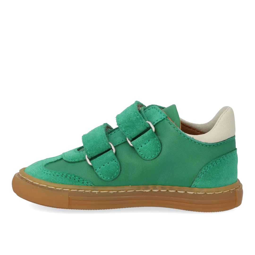 Angulus Sporty colour-block begynder sneakers velcro læder