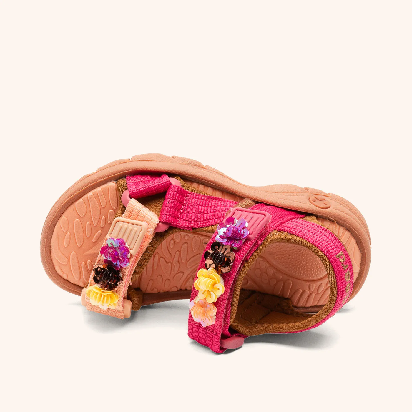 Bisgaard Nico Confetti Flower sandal blomster neopren