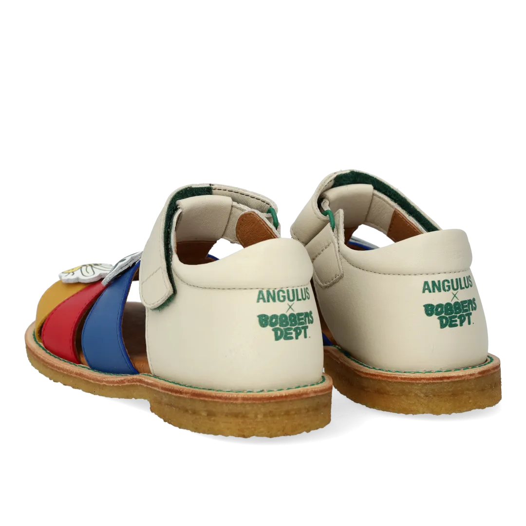 Angulus x Bobben's Dept børnesandal velcro charms