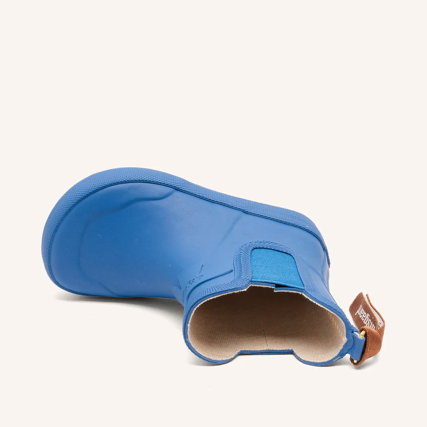Bisgaard Barefoot Rubber gummistøvle cobalt barfod