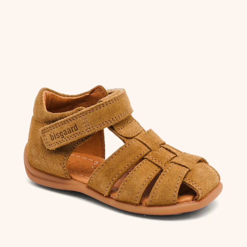 Bisgaard Carly sandal cacao lukket læder