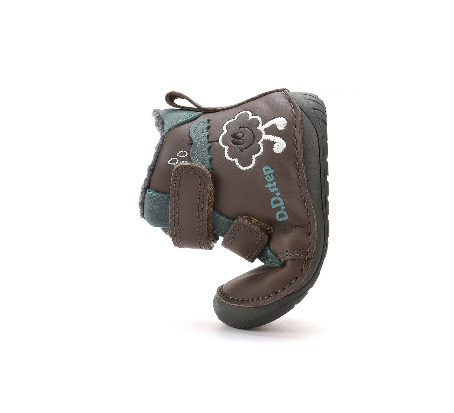 DD Step W070-62495A barfodssko vintersko til drenge varm