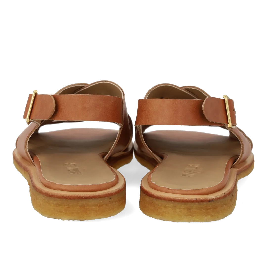 Angulus Fletsandal damesandal læder ankelstrop 36-44