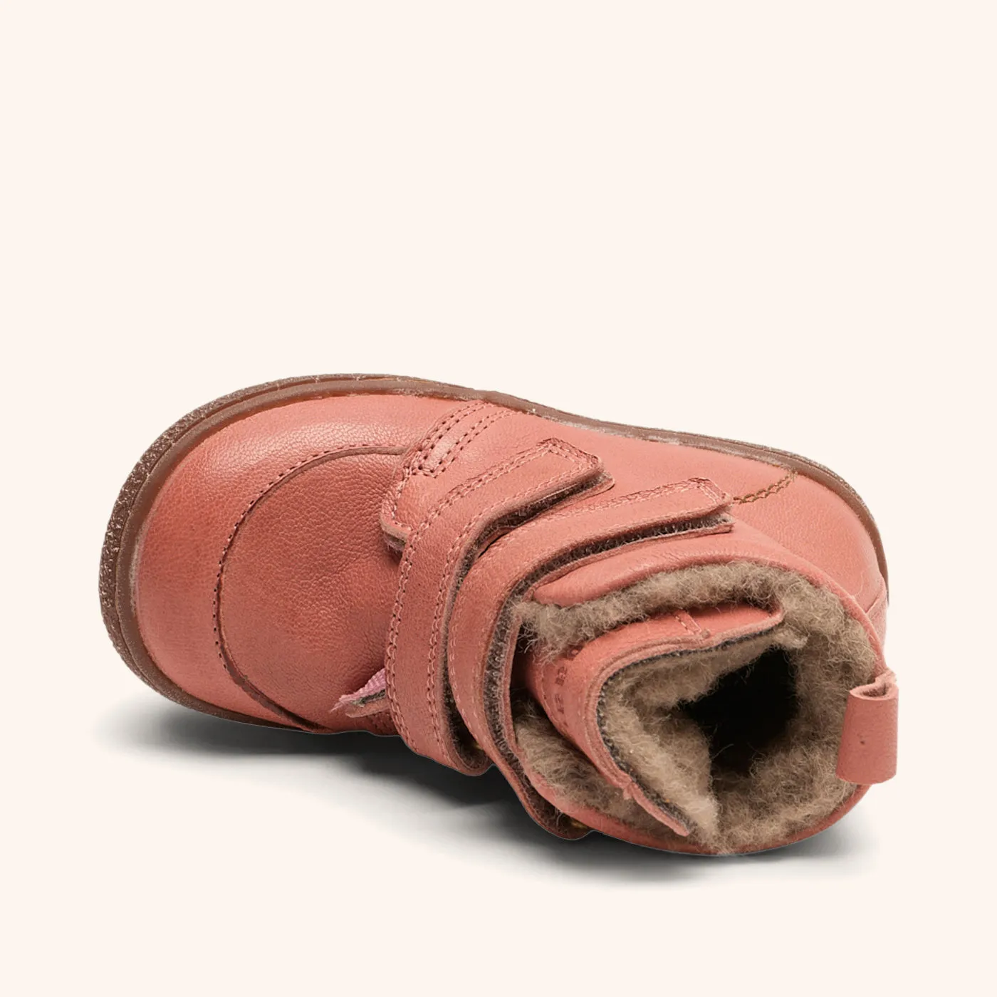Bisgaard Storm Tex vinterstøvle old rose uld