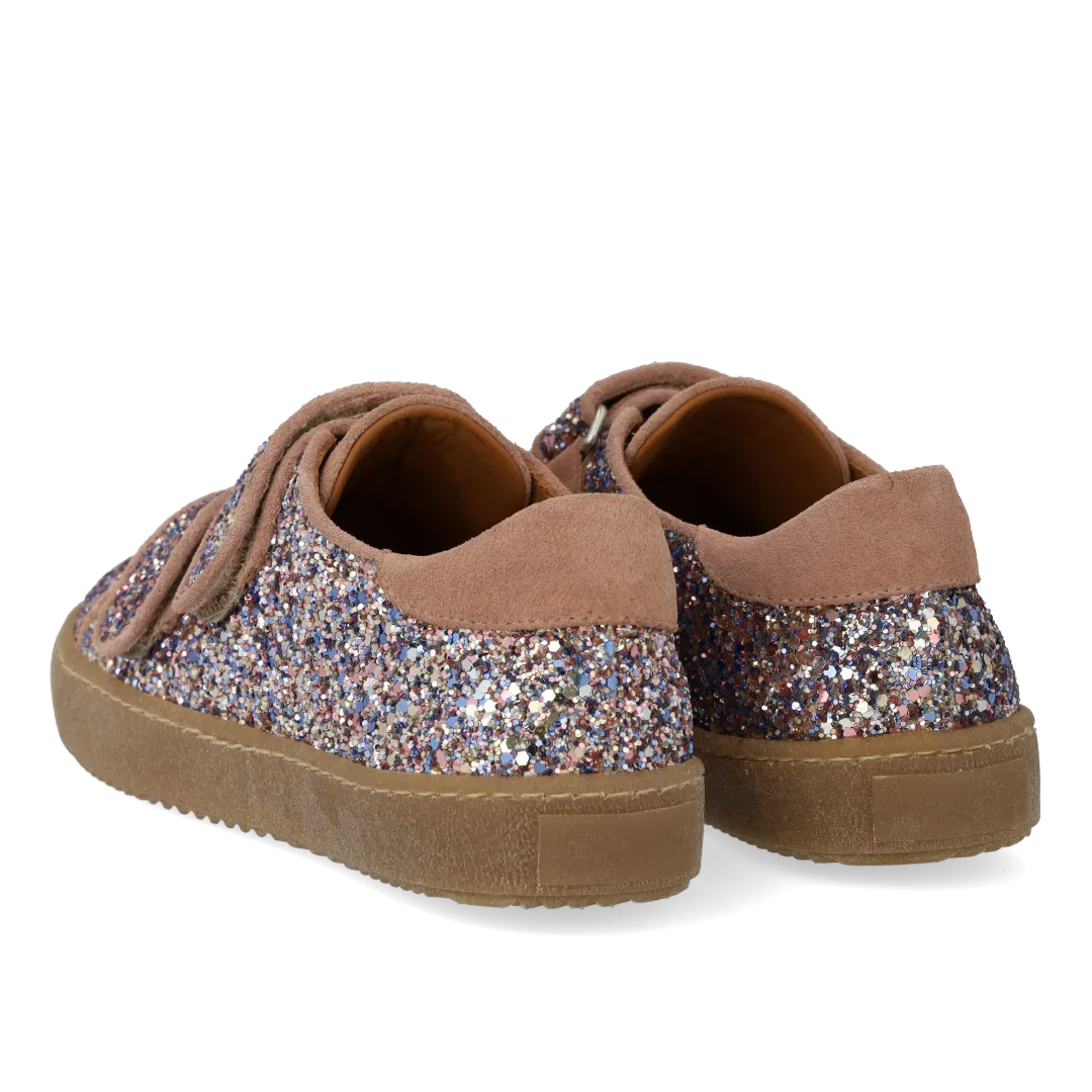 Angulus Sporty velcro-sneaker sneakers glitter