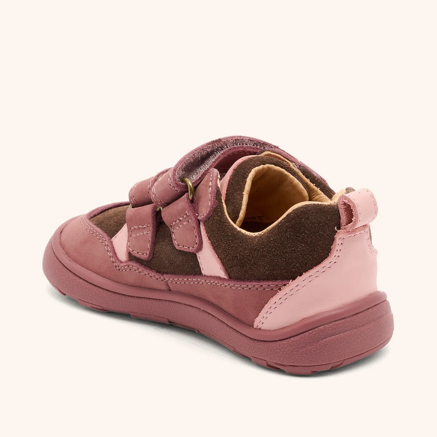 Bisgaard Barefoot Elroy sneaker plum LWG-læder