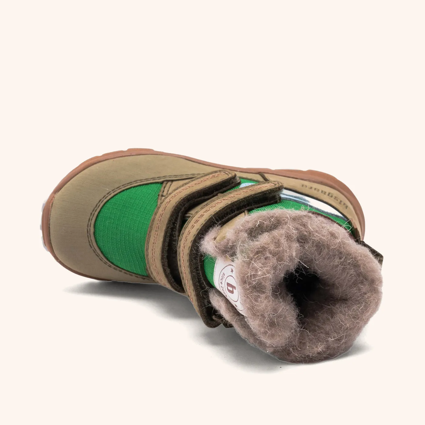 Bisgaard Spencer Tex vinterstøvle vibrant green uld