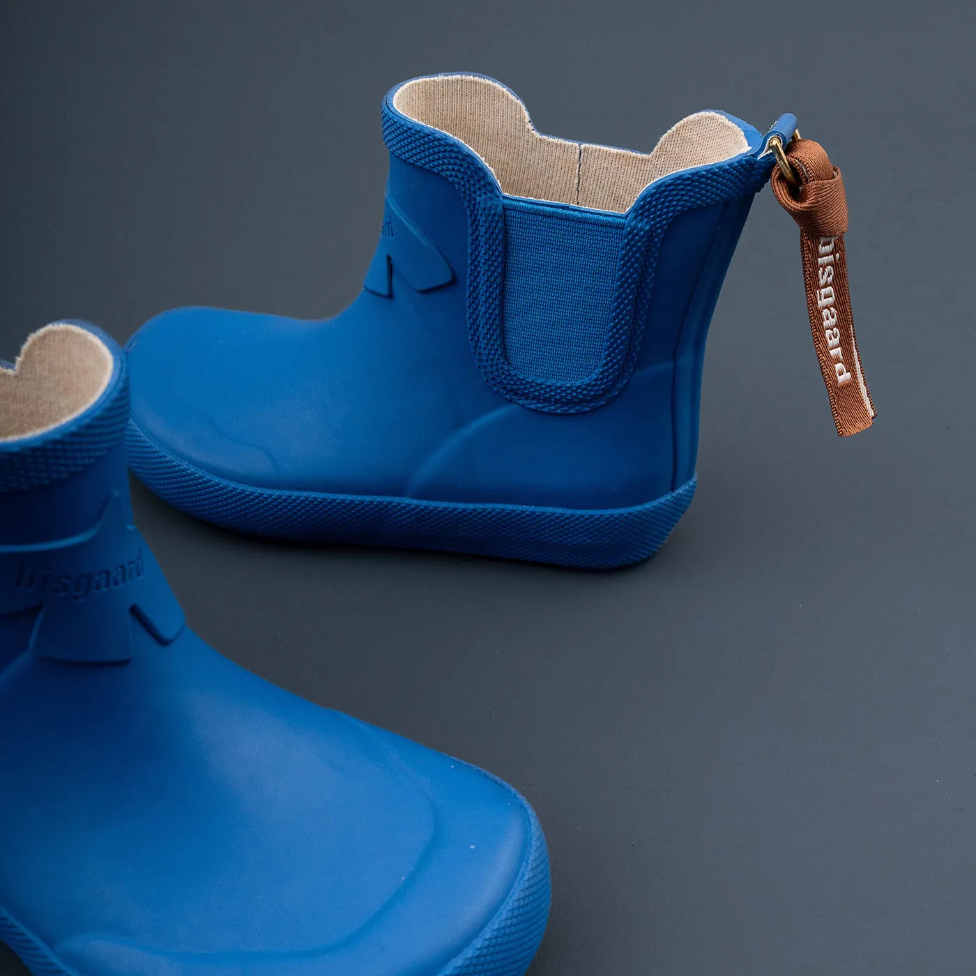 Bisgaard Barefoot Rubber gummistøvle cobalt barfod