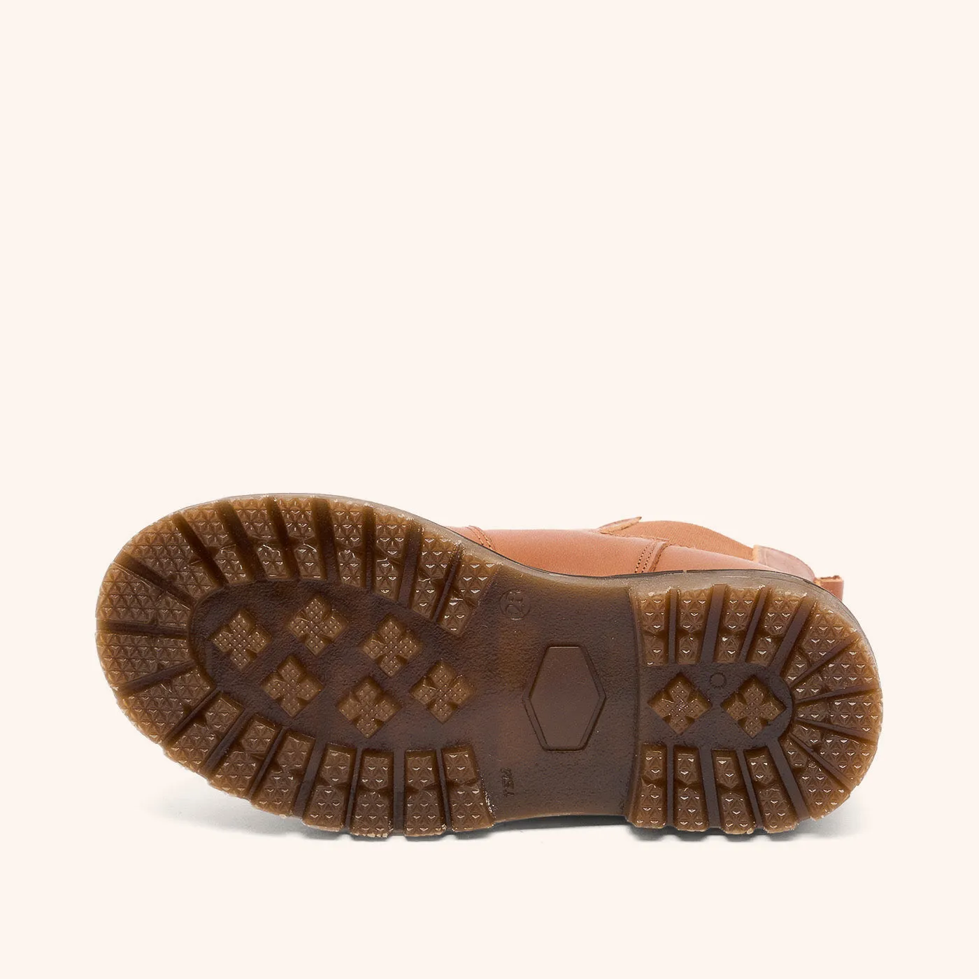 Bisgaard Neel Lamb vinterstøvle cognac lammefoer
