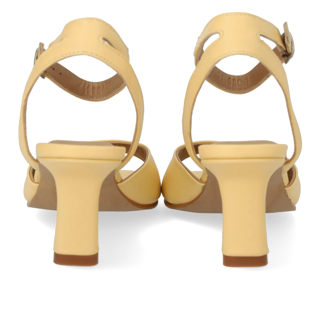 Angulus Sandal med hæl remsandal 6 cm hæl