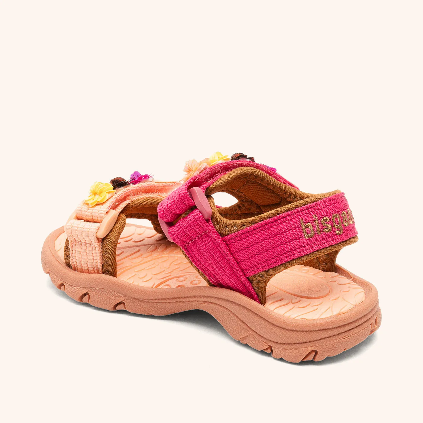 Bisgaard Nico Confetti Flower sandal blomster neopren