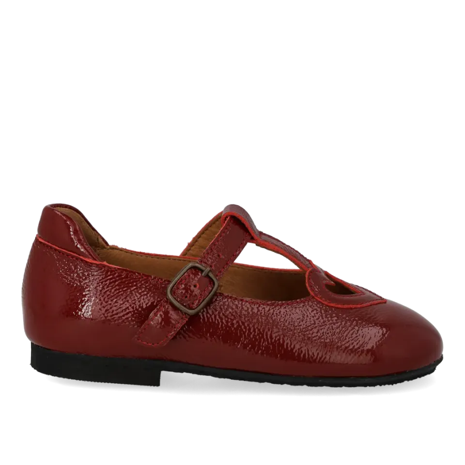 Angulus T-bar ballerina hjerte Mary Jane