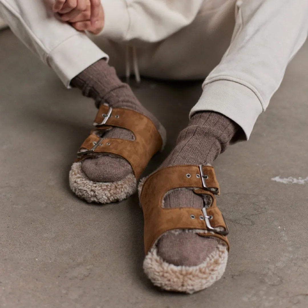 Angulus Fodseng slip-on damesko lammeskind