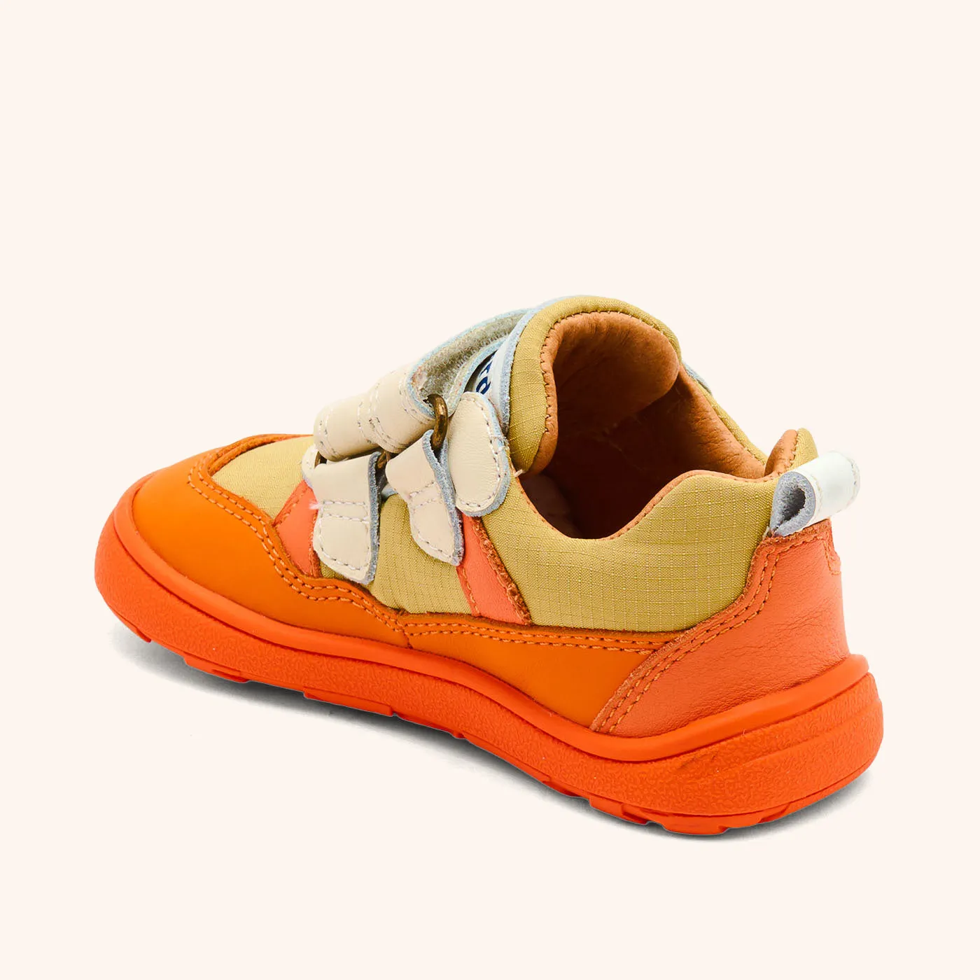 Bisgaard Elroy barfodsneaker orange fleksibel