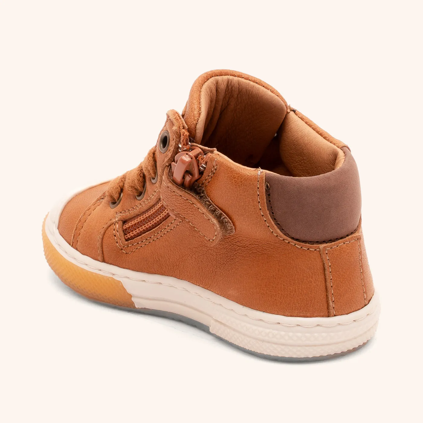 Bisgaard Holger sneaker cognac læderfoer