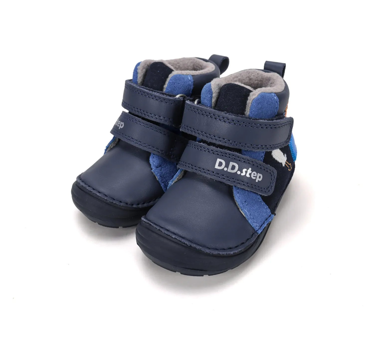DD Step A071-62646B lukkede sko til drenge thermofor