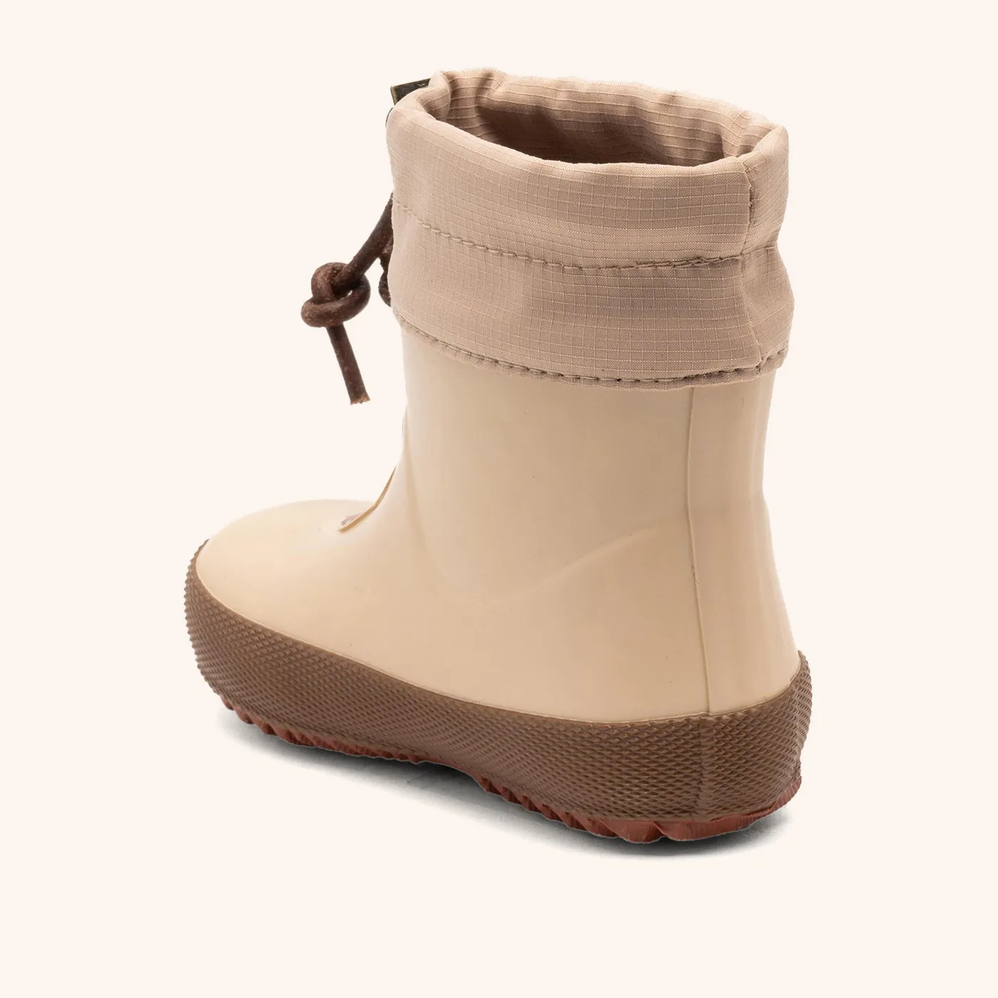 Miffy x Bisgaard Thermo gummistøvle cream lammeuld