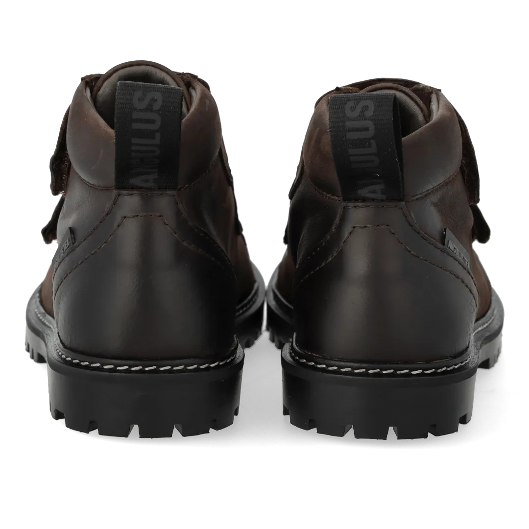 Angulus High-top TEX-sneaker børnesko i læder