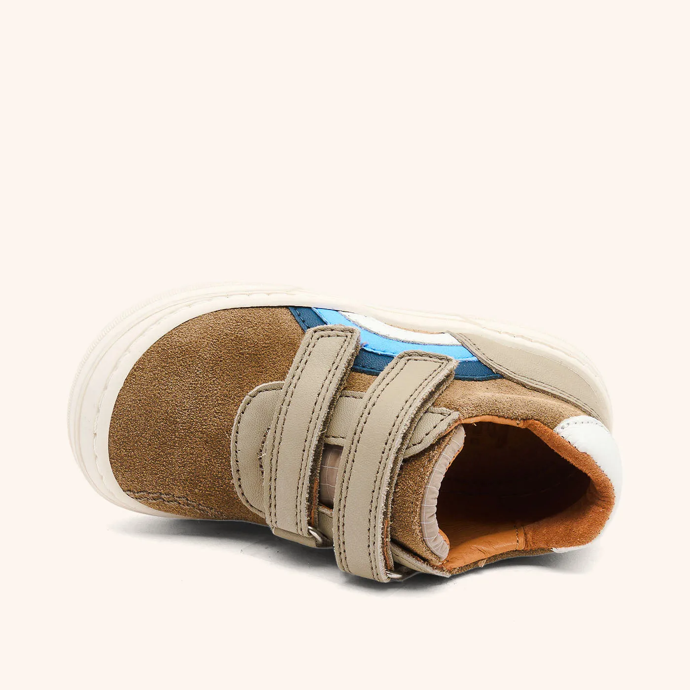 Bisgaard Rainbow Low sneaker earth velcro