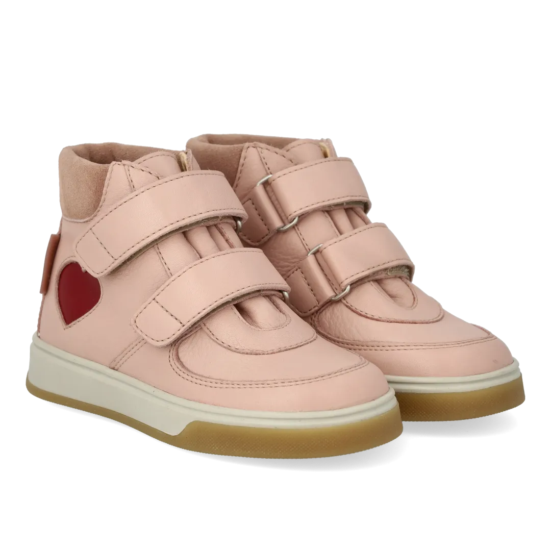 Angulus High-top TEX-sneaker børnesko hjerte vandtæt