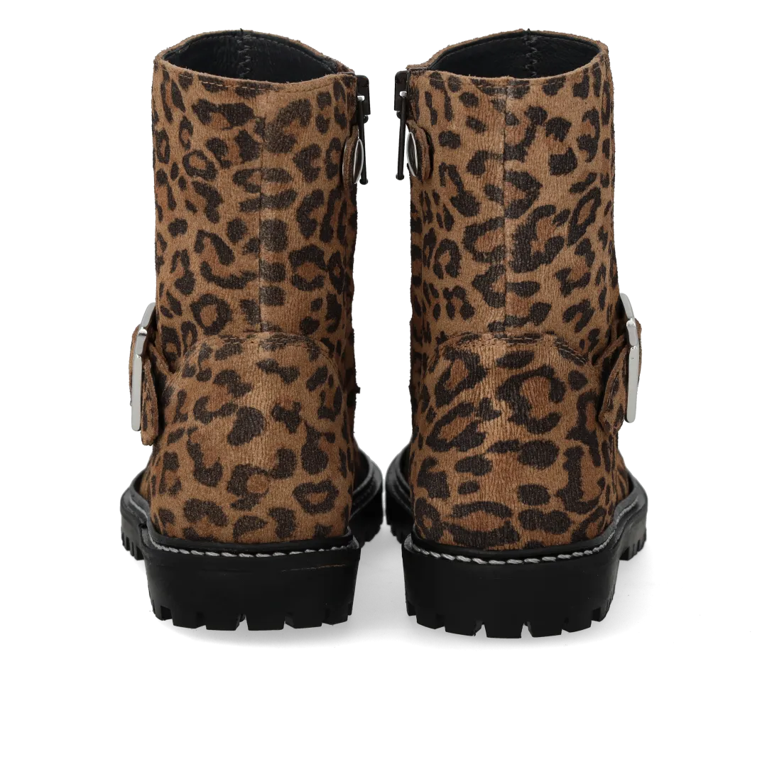 Angulus Biker børnestøvle vandtæt nubuck