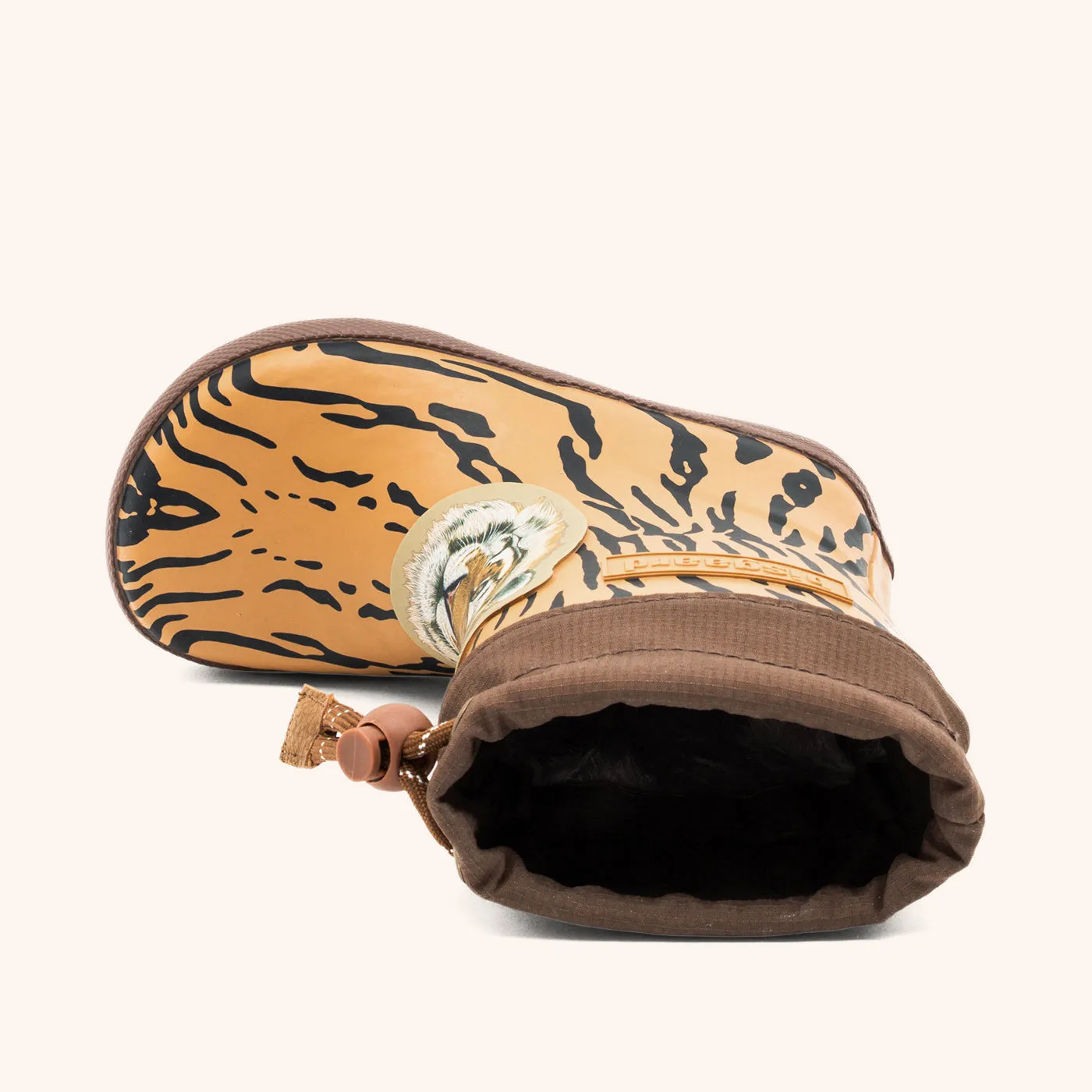 Bisgaard Barefoot Thermo High gummistøvle tiger