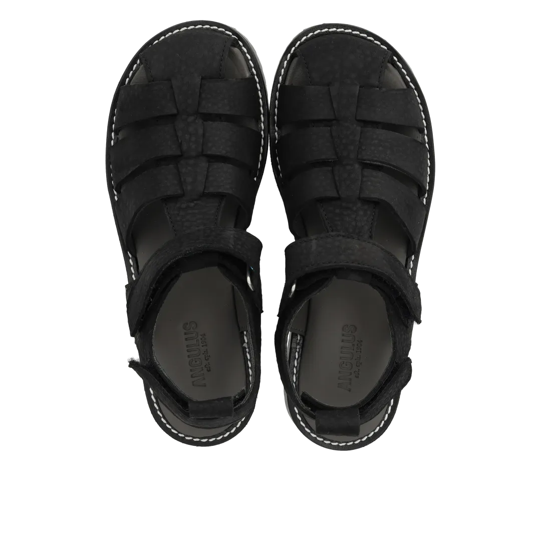 Angulus Fisherman sandal lukket tå dobbelt velcro