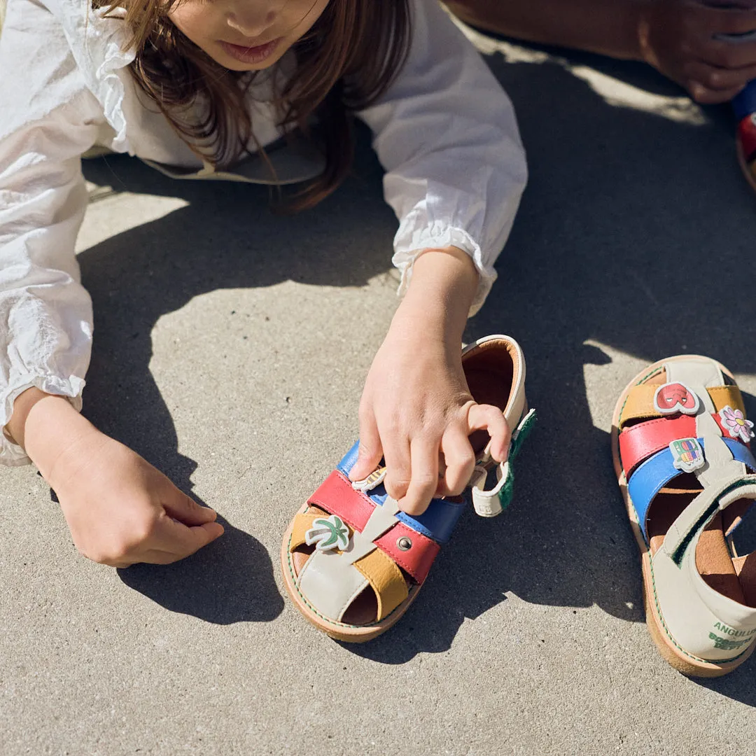 Angulus x Bobben's Dept børnesandal velcro charms