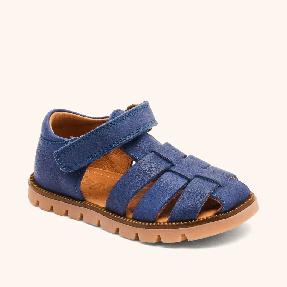 Bisgaard Beka sandal navy lædersandal børn